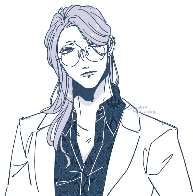 #自創作男子イラストフェス01わっしょいわっしょい(ろくな一枚絵がない) 