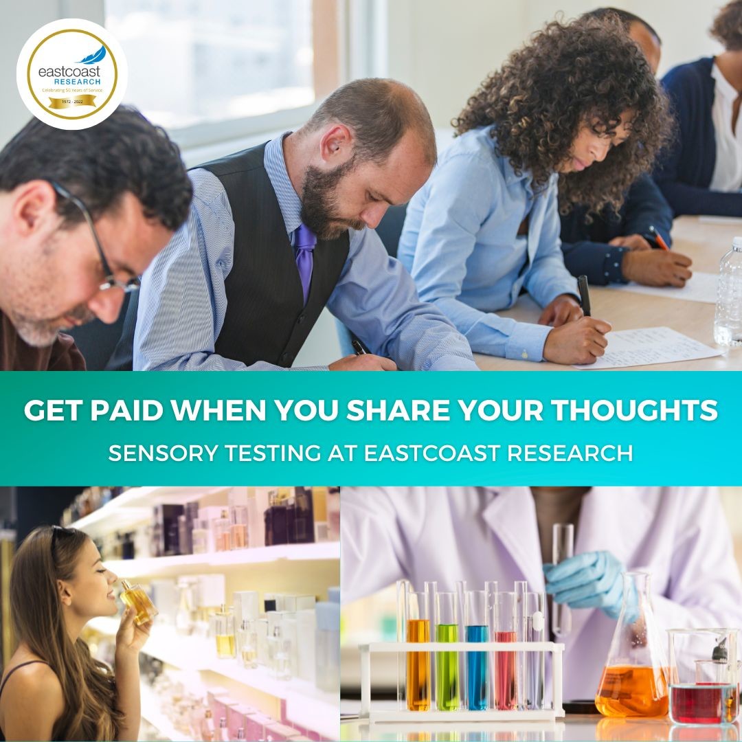ecr_research's tweet photo. Become a participant in sensory analysis and consumer research in new product development. Sign up today at https://t.co/Zc41debBmZ.
#eastcoastresearch #earnextracash #earnmoneyfromhome #focusgroup #youropinionmatters #giftcards #giftcertificates #winwitheastcoastresearch https://t.co/eTTFKLJ13W