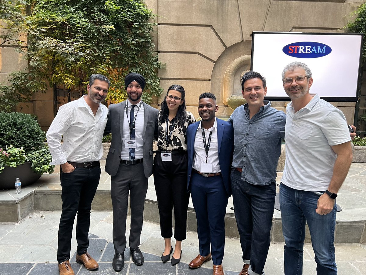 AriIsaacsonMD's tweet photo. Really good weekend in DC for #STREAM2022 Gets better each year. Great additions this year in @AlanAlperMD @NaineshParikhMD @AlexPavidapha Always appreciate @keithppereira @bonesz @IR_Nutt @SamMouli @RPiechowiakDO and our extraordinary trainees @AbinSajanMD @jade_lerner https://t.co/ESLmA0Z1Jf