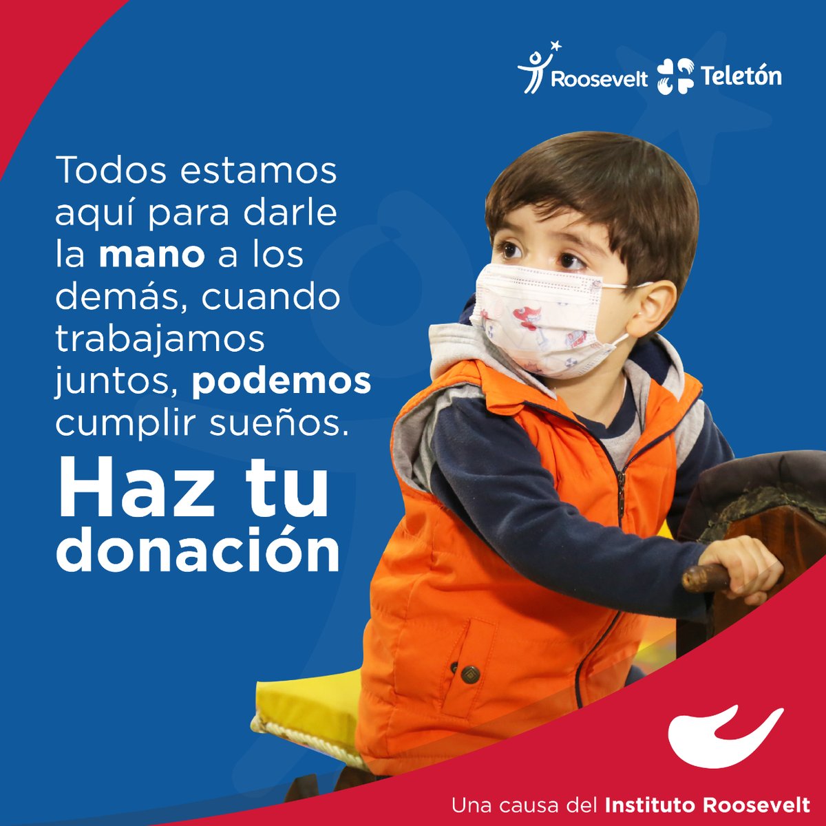 TeletonColombia's tweet photo. Enfocamos nuestro trabajo en la rehabilitación integral a pacientes con discapacidad física,con tu donación transformamos vidas.
Haz tu donación, link en la bio.
#donacion #apoyo #discapacidad #rehabilitacion #rooseveltteleton https://t.co/pe1fCTPNAJ