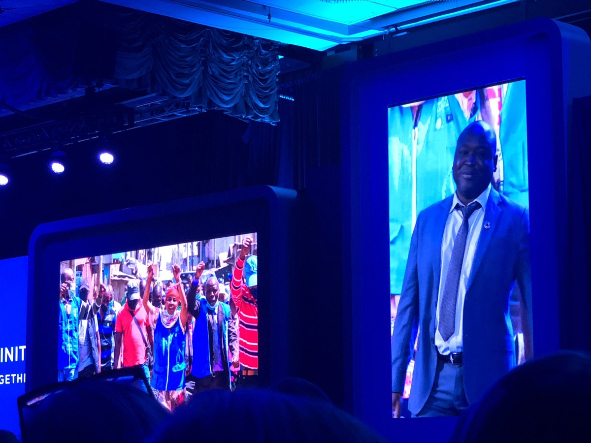 “We must trust people to solve their own problems. We need to fund local grassroots organizations.” Kennedy Obede founder of Shofco— improving urban slums in Kenya. #CGI2022