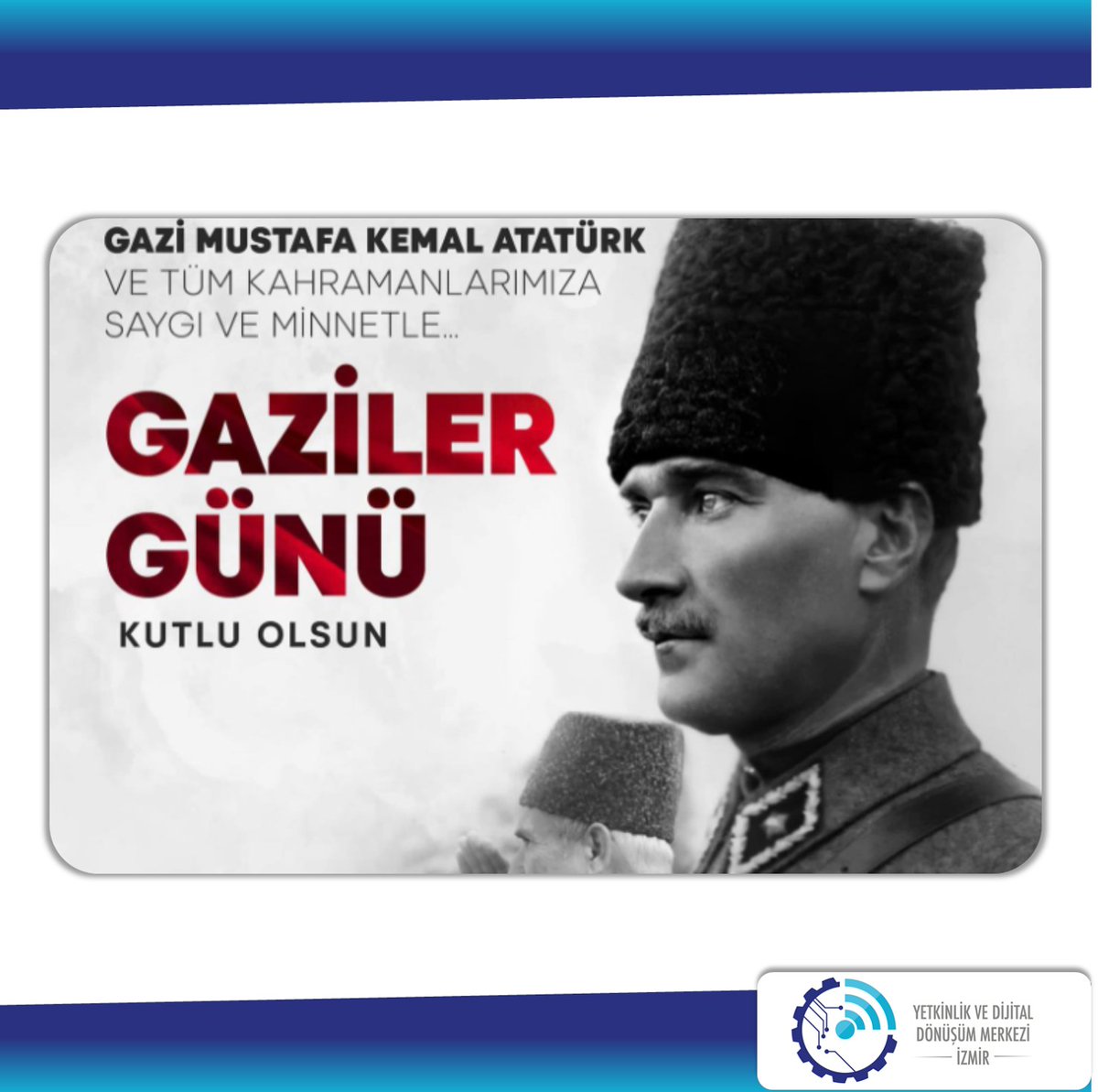 Başta Ulu Önderimiz Gazi Mustafa Kemal Atatürk olmak üzere, vatanımız uğruna hiç tereddüt etmeden canlarını siper eden kahramanlarımızı Şehit ve Gaziler Günü’nde saygı, rahmet ve minnetle anıyoruz.