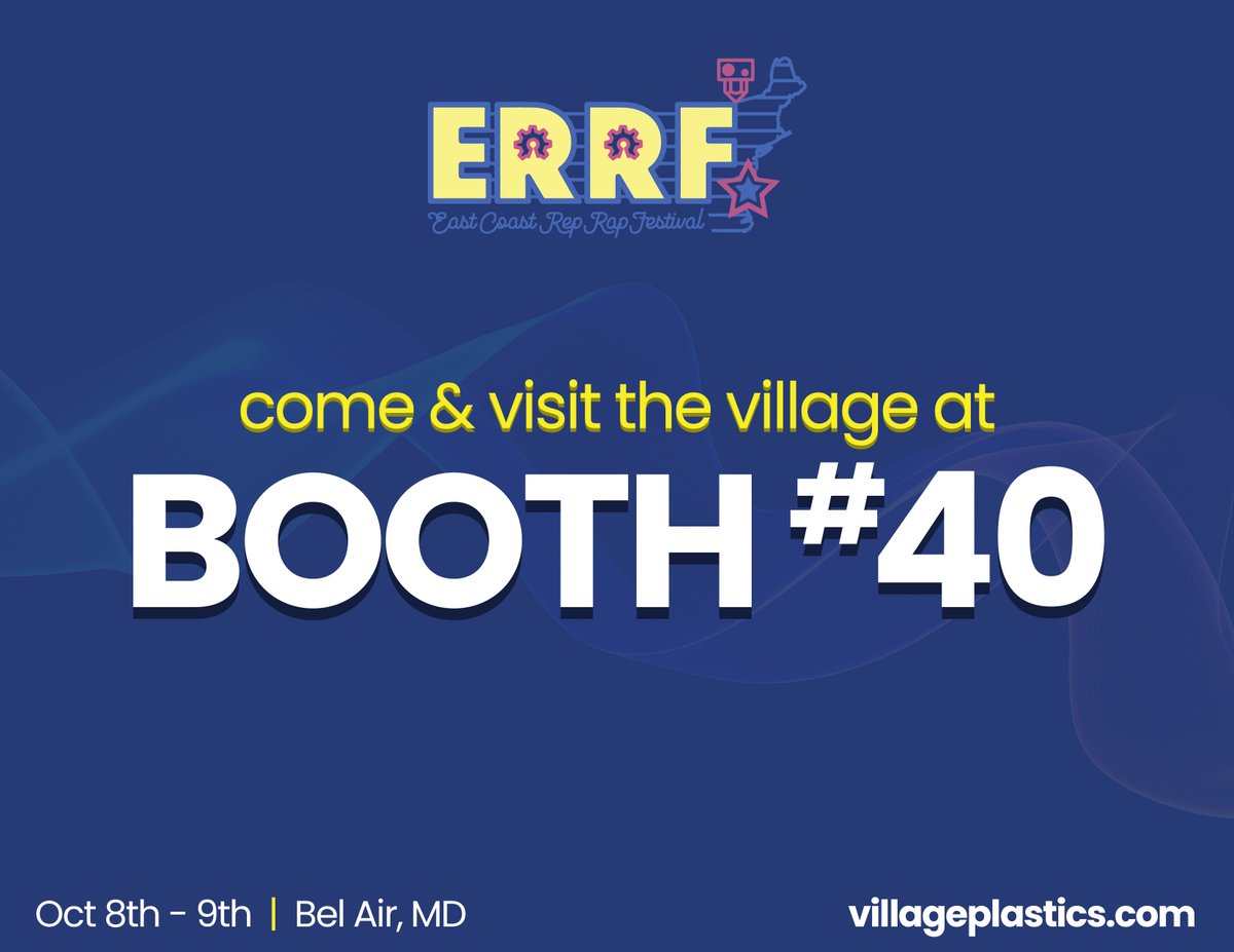 Keene Village Plastics (@keeneplastics) on Twitter photo Heading to Bel Air for the <a href="/EastRepRapFest/">Follow us @3DPrintopia</a> in October?
Stop by & visit the Village at Booth #40!
🧵 villageplastics.com
•
•
•
#kvp #wethebuilders #nationofmakers #3dprinting #3dprint #makersgonnamake #maker #pla #filament #3dfilament #makeshaper #errf2022 Heading to Bel Air for the <a href="/EastRepRapFest/">Follow us @3DPrintopia</a> in October?
Stop by & visit the Village at Booth #40!
🧵 villageplastics.com
•
•
•
#kvp #wethebuilders #nationofmakers #3dprinting #3dprint #makersgonnamake #maker #pla #filament #3dfilament #makeshaper #errf2022
