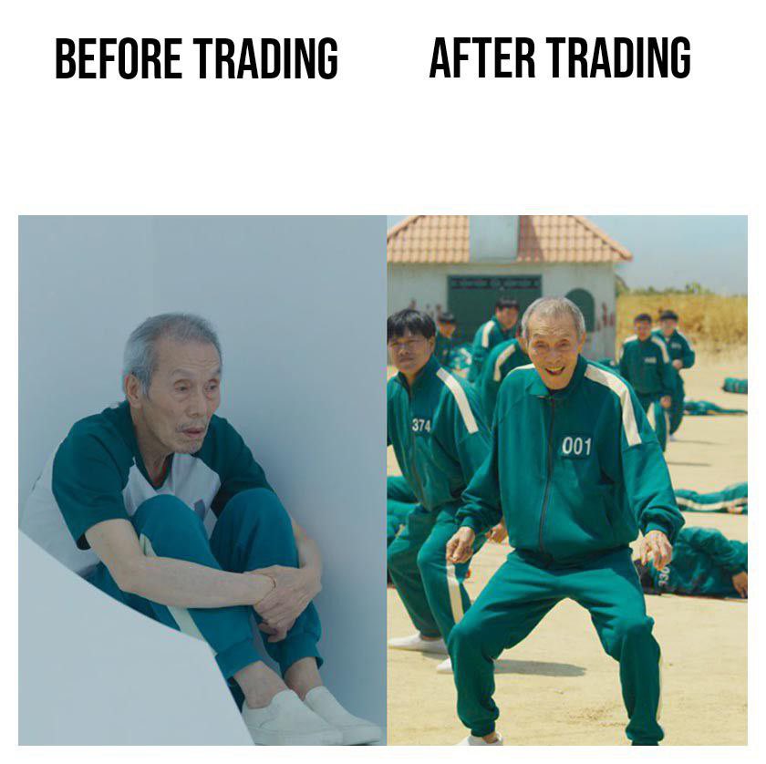 thisisksa's tweet photo. After a few good trades!💰🤑🤪
.
.
.
#cryptomemes #Memes #NFTs #trading #LearnWithKsa #TradeWithKsa #Eth #Crypto #FreeFalling #Bitcoin https://t.co/aNKyhvA4C1