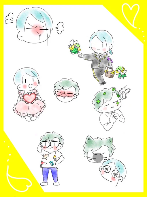 #三連休はフォロワーが増える
#twst絵描きさんと繋がりたい 
三連休最後にちらっとタグ置いときます🤭気になった方♡、♻︎両方お迎えに行きます〜!
🐚箱推し、トレジェイとアズ監が好きです💕ハンドメイドに挑戦しながらぬいちゃんと生活してます🥰 