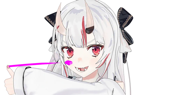 #百鬼絵巻今回一番作りたかった部分の透過画像を投下!...なんつって  