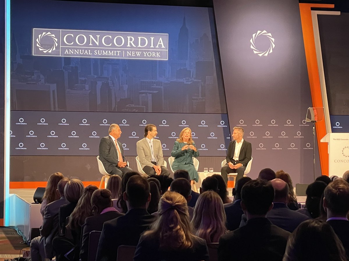 BrandonJankovs's tweet photo. What is the cost of doing nothing? - @BarbaraHumpton @Siemens asks the @ConcordiaSummit ecosystem to not let the Wild West of ESG metrics stop us from working to address global challenges. https://t.co/3lrDTK44Hw