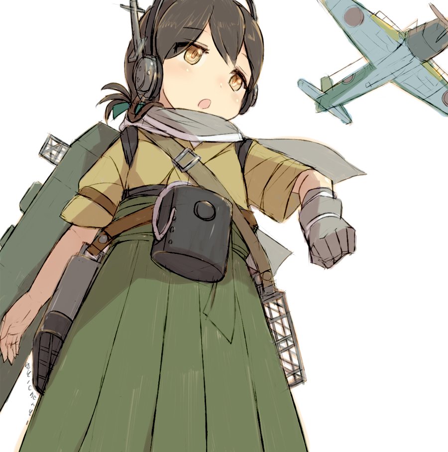 春日丸(艦隊これくしょん) 「9/19は春日丸/大鷹の進水日ですね(再掲) 」|鳥アルケラのイラスト