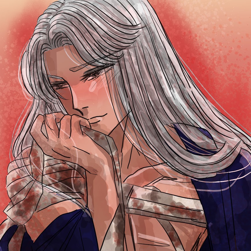 「恋のときめきと銃弾による心不全を一緒にしてもうた男 」|さおりのイラスト