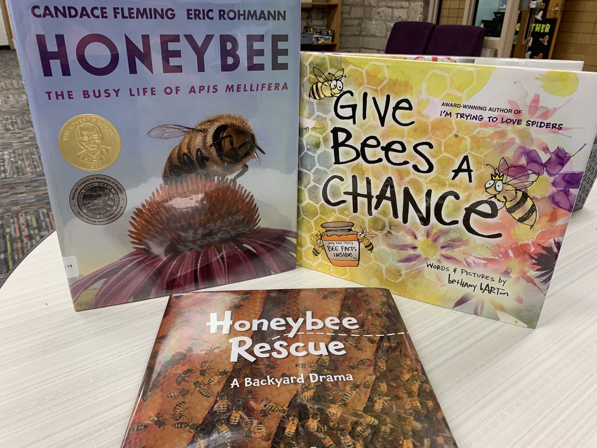 LibraryMallards's tweet photo. Third graders are preparing to share their new knowledge about honeybees with the rest of the school! #BexleyCitySchools https://t.co/kJR3KN8AY5