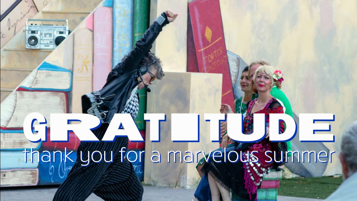 ShakespeareIsle's tweet photo. Gratitude 🥰 and What's Up Next! - https://t.co/e1Dg0J2RzJ https://t.co/H3JSOvDxu3