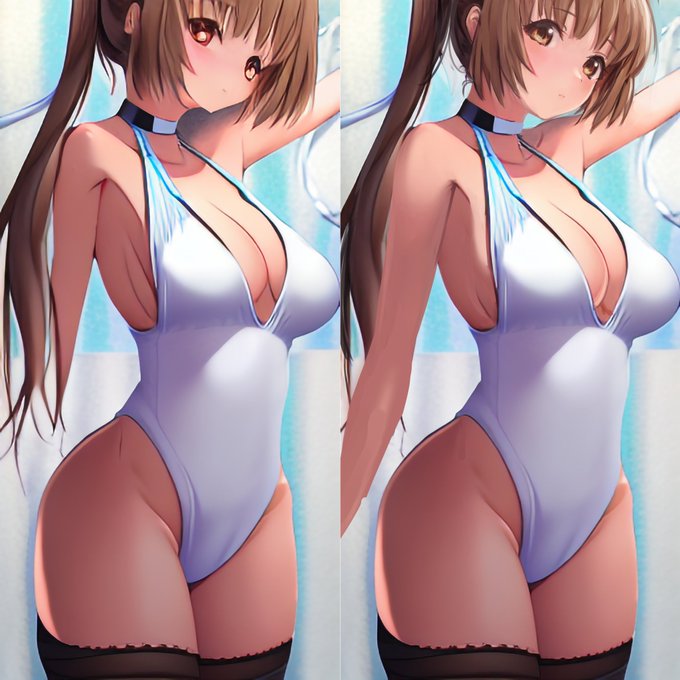 AIで出力した絵をレタッチして見れるようにする作業、イチから描かなくてもそれっぽいことした気になれるし割と楽しいな!
顔は壊滅的な状態のほうがニュアンス活かしつつも可愛くし甲斐がある。 