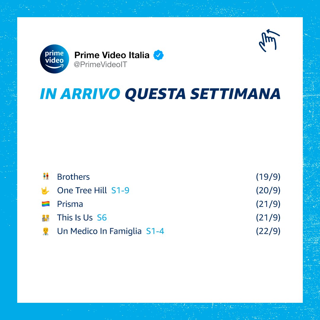 PrimeVideoIT's tweet photo. Prisma day, Prisma week, Prisma tutto perché mercoledì arriva la nostra nuova serie scritta e diretta da #LudovicoBessegato https://t.co/pBdsugPk6A