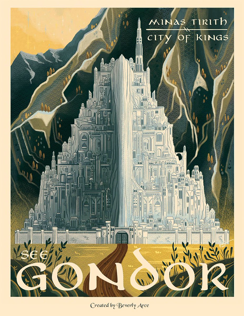 elenafever_'s tweet image. Mega hilo con carteles retro de viajes a diferentes destinos de fantasía.