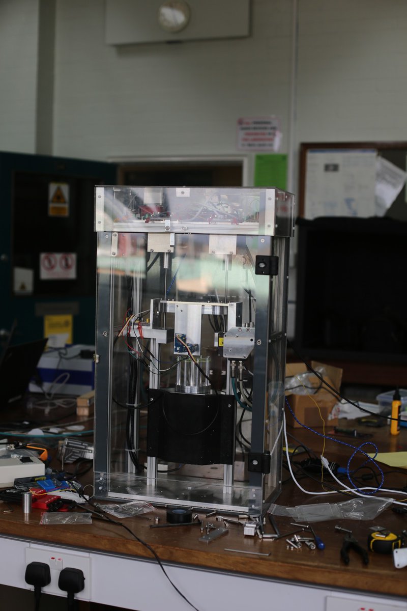 the_levitators's tweet photo. Having made the final adjustments to the experimental set-up, the equipment is currently on its way to the Netherlands for our upcoming experiment campaign!
#Althen #ESA #durhamuniversity #UKSA
#nfal #levitators https://t.co/hj6oJJcLfj