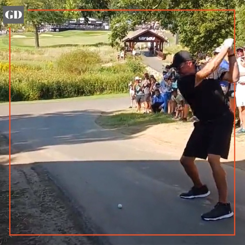GolfDigest's tweet photo. Typical Phil. 😂