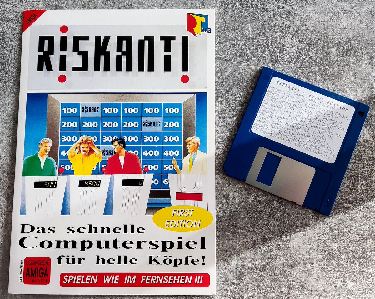 DannyDaddel's tweet photo. Riskant! (Jeopardy) für den #Amiga (1991)
#zuffi #retrogaming #retrogames #retromontag https://t.co/gNDkH8Sl07