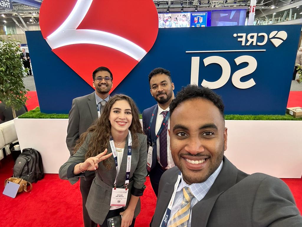 It was great presenting our study this week at #TCT2022. Thank you <a href="/crfheart/">Cardiovascular Research Foundation</a> for this opportunity and for <a href="/TusharMishraMD/">TusharMishra</a> <a href="/chadialraies/">Chadi Alraies, MD FACC FSCAI</a> for your mentorship and support! Looking forward to whats next!