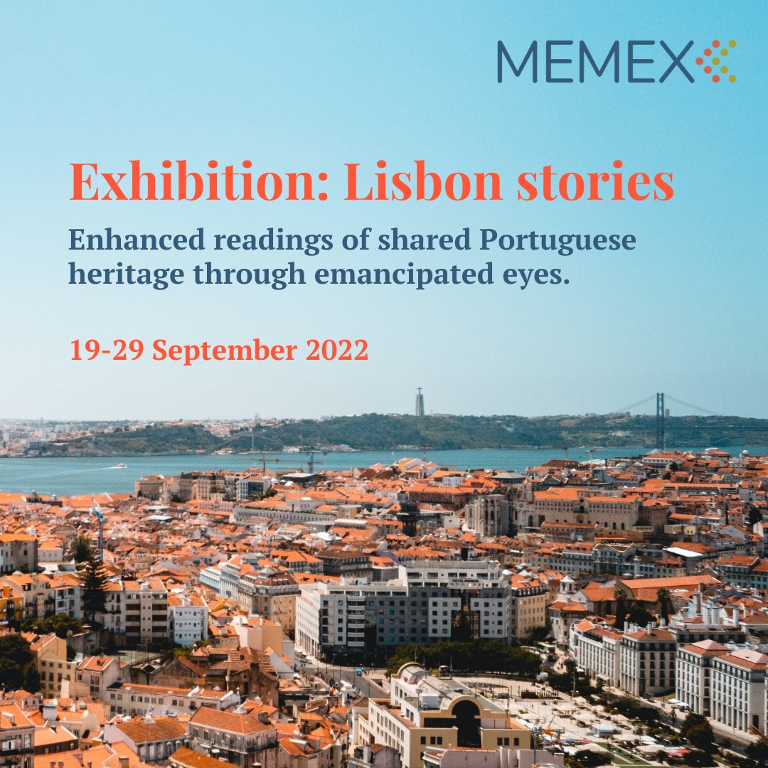 MemexProject's tweet image. 📺📚🗣️Today is the day! 
Our #MEMEXExhibition &quot;Lisbon Stories&quot; opens at 5PM GMT+1! Join us in @MuseudaFarmacia - Everyone is welcome to our opening. Join us!
#MEMEXLisbonStories #MEMEXProject
@CORDIS_EU