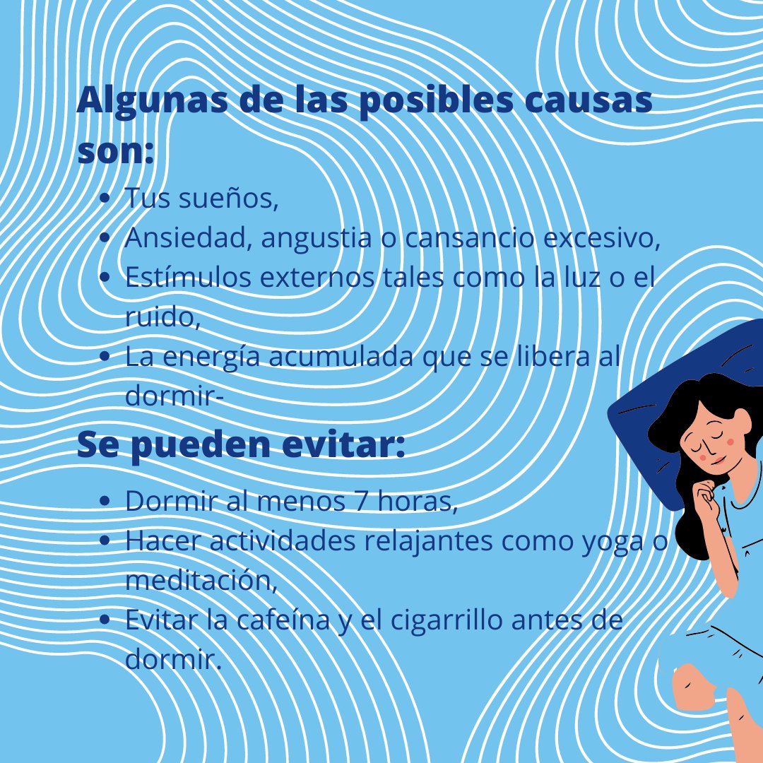 Cardioide3's tweet photo. ¿Alguna vez te preguntaste qué son esos pequeños espamos que tenemos al dormir 😴?
#espasmos #dormir #espasmosmioclónicos #sueño #descansar #cardioide #salud #medicina https://t.co/OOb361CdID