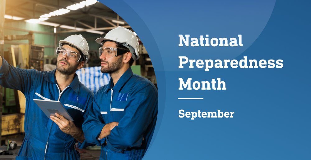 Are you ready? September is National Preparedness Month. Help ensure your organization is prepared for an emergency with this action-plan template: bddy.me/3DxFl0z