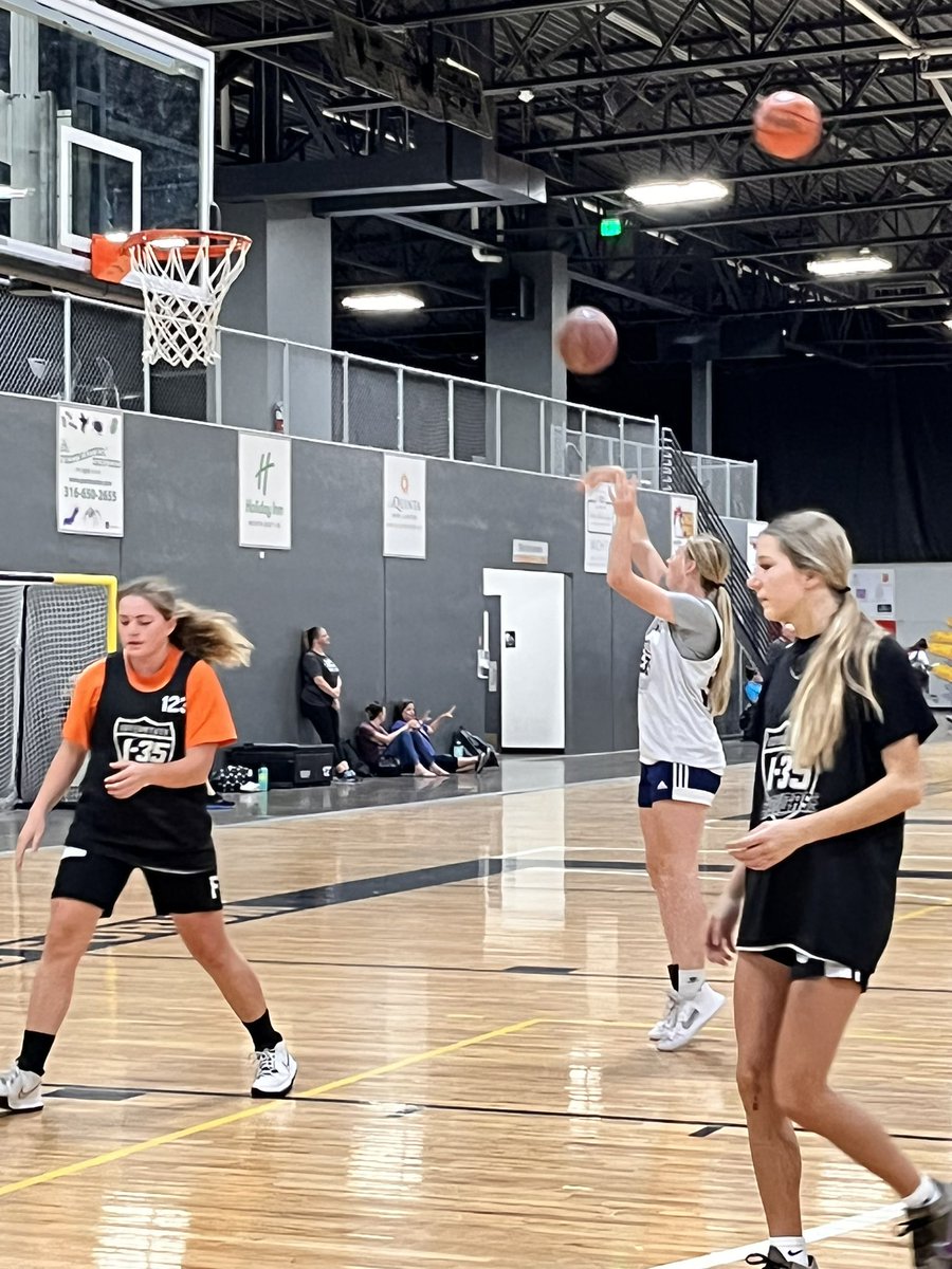 What a privilege to play with such talented athletes at <a href="/I35Showcase_GBB/">I-35 Showcase GBB</a> in Wichita yesterday, and to share the court again with my <a href="/wke_hoops/">WKE Basketball Club</a> teammates <a href="/EmilyBainter1/">Emily</a> and <a href="/JadynMangan/">jadyn mangan</a>!! I had so much fun! Thank you so much for the invite and the experience!