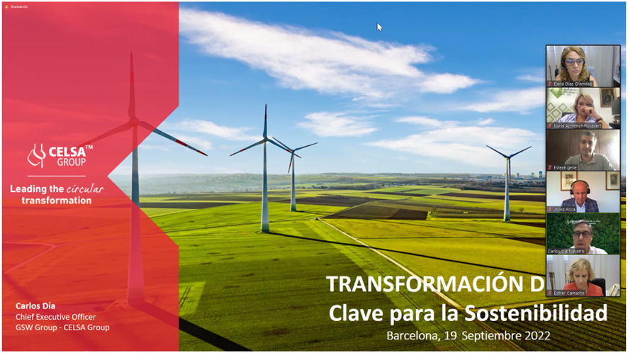 Digitalització i Transformació Digital.  
Intervenció de Carlos Día, CEO de GSW Group i líder del projecte de digitalització de <a href="/CelsaGroup/">CELSA</a> #CelsaGroup

fundacioperlaindustria.org/jornades/trans…