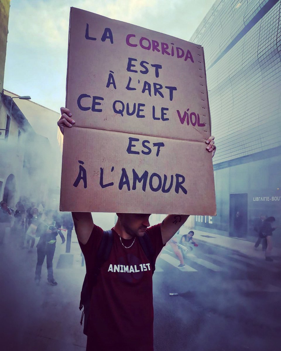 #Corrida
Culture de la violence
Tradition de la barbarie

Soyons la génération qui dit STOP