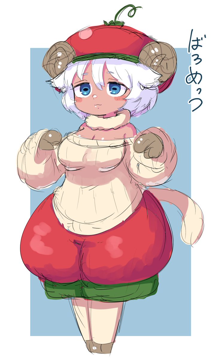 「らくがきバロメッツ 」|脳廻のイラスト