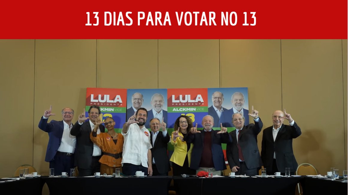 Faltam 13 dias!