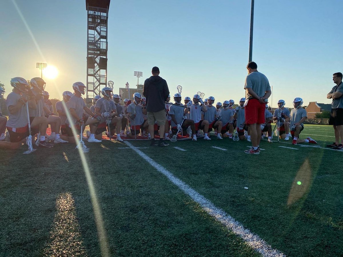 OhioStateMLAX's tweet photo. First Day of Fall Ball☑️

#GoBucks https://t.co/ZK6C0l4CM3