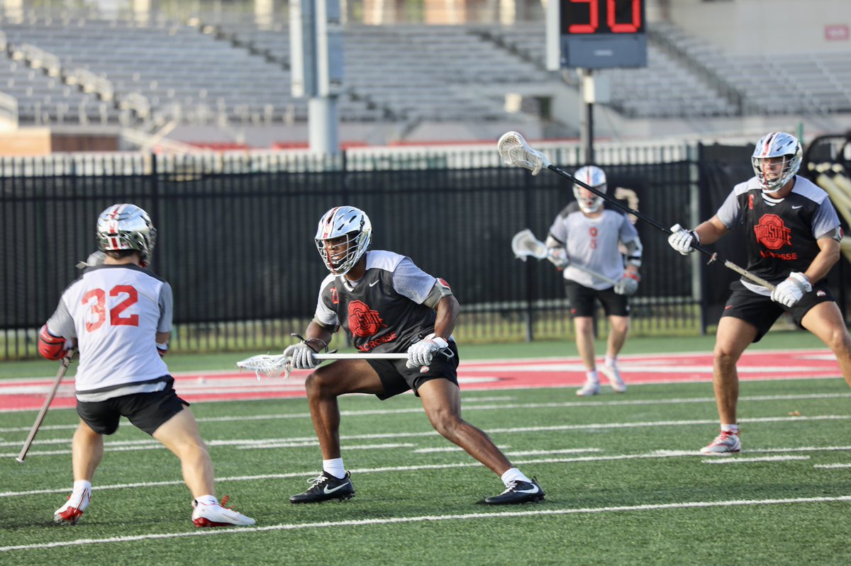 OhioStateMLAX's tweet photo. First Day of Fall Ball☑️

#GoBucks https://t.co/ZK6C0l4CM3