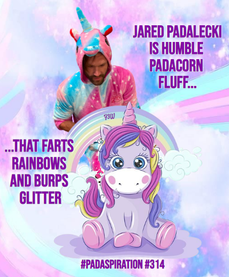 Franki3W's tweet photo. #PadaSpiration #314
#JaredPadalecki is humble PadaCorn fluff that farts rainbows and burps glitter.

#Walker #WalkerFamily #SPNFamily #Supernatural #AKF @jarpad #PonyBoy #PadAwesome #PadaCorn #PadaDorable #UniLecki #PadaFarts #UnicornFarts #PadaFluff #WeLoveYouJaredPadalecki https://t.co/xPaFv9oB20