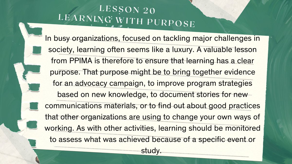 NPA_Rwanda's tweet photo. Supporting citizens to engage in public policy processes has been the primary objective of PPIMA since the start. But what have PPIMA partners and stakeholders learned over the years about how to do this well in the Rwandan context? We identified some key lessons:
#Lesson20 https://t.co/Ds6iZKQYr9
