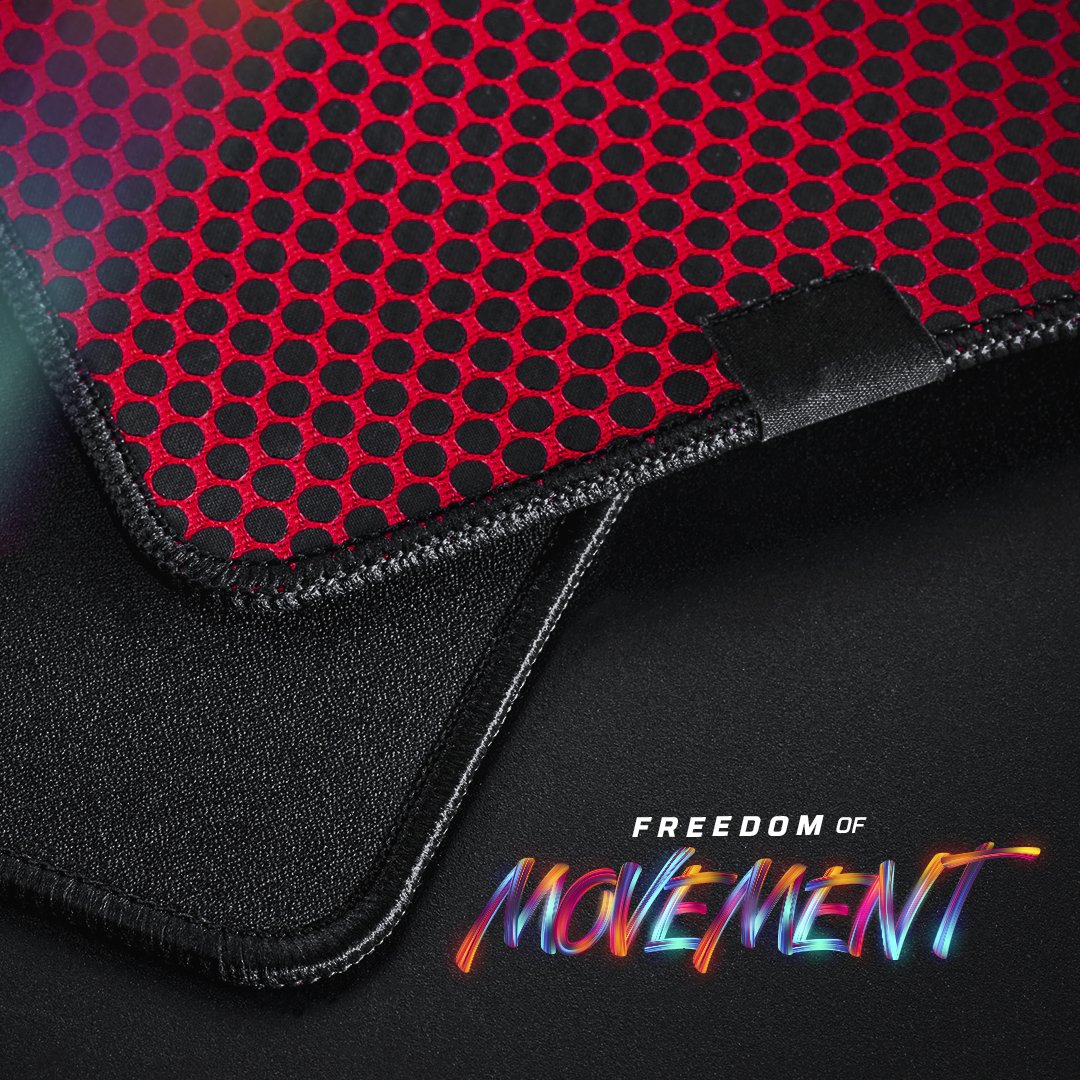 HyperXBrasil's tweet photo. Projetado para controle ABSOLUTO! 
Aumente sua precisão com movimentos suaves e fluidos na superfície do tecido densamente trançada do novo #PulsefireMat. 👇
https://t.co/D3XePuV9ta https://t.co/VWEArgE0oJ