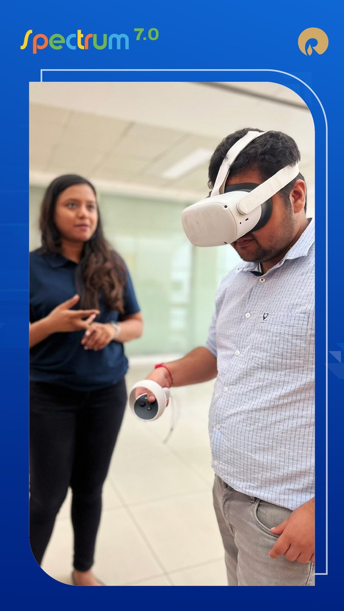 RILCampus's tweet photo. (3/3)
Check out the fun that RIL employees had at Spectrum 7.0 on Day 1!

#Spectrum2022 #Upskill #Upgrade #Uplift #RILwayoflife #learningatRIL #futurism #learningandgrowing https://t.co/iWwFb5K1Bb