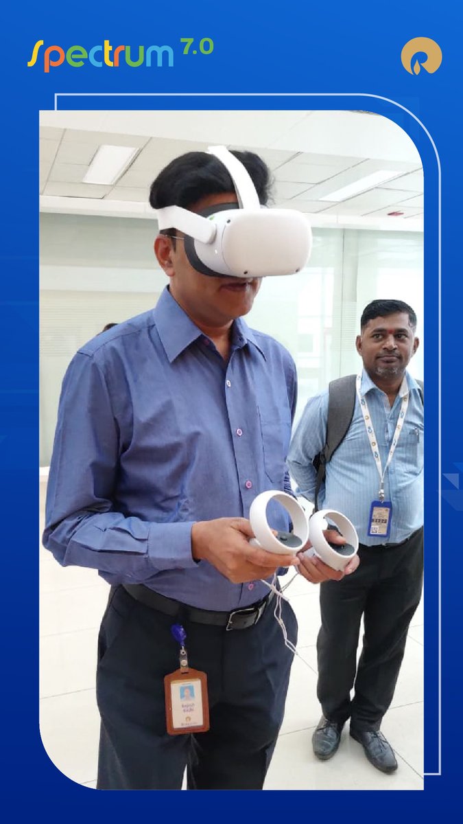 RILCampus's tweet photo. (3/3)
Check out the fun that RIL employees had at Spectrum 7.0 on Day 1!

#Spectrum2022 #Upskill #Upgrade #Uplift #RILwayoflife #learningatRIL #futurism #learningandgrowing https://t.co/iWwFb5K1Bb