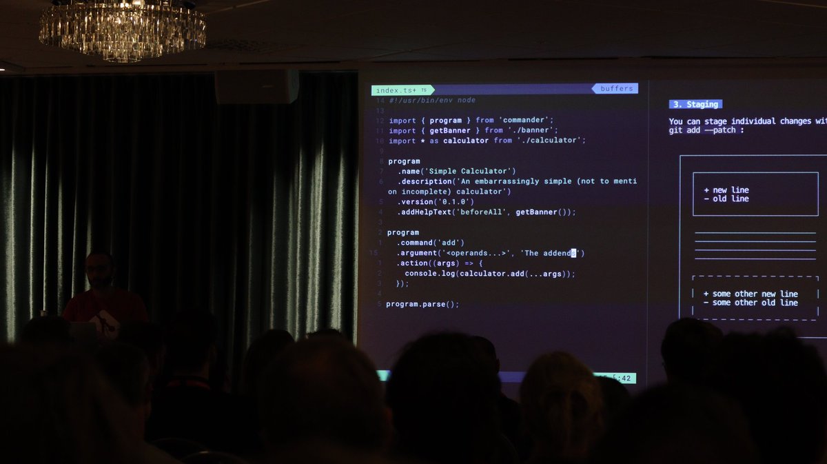 In one of the last sessions at #swetugg  <a href="/ecampidoglio/">Enrico Campidoglio</a> goes dark into the mine that is git, we take our newly found pickaxe and discover nine gems.