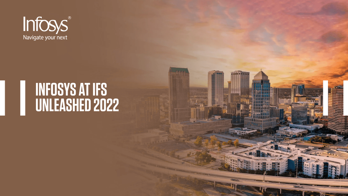InfosysEvents's tweet image. We are delighted to announce that Infosys is a Sponsor at IFS Unleashed 2022. The event will take place in Miami from October 10-14, 2022. Know more. infy.com/3RVOaWw #IFSunleashed @ifs