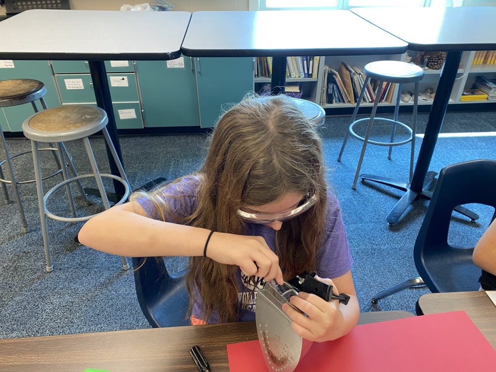Sunflower SEEK classes were inspired by Todd McLellan’s book, “Things Come Apart,” and took some common items apart to see how they work.  This is a jumping off point for our Invention mini-courses. <a href="/tuleybirdtweets/">Brooke_Tuley</a> @SunflowerSMSD