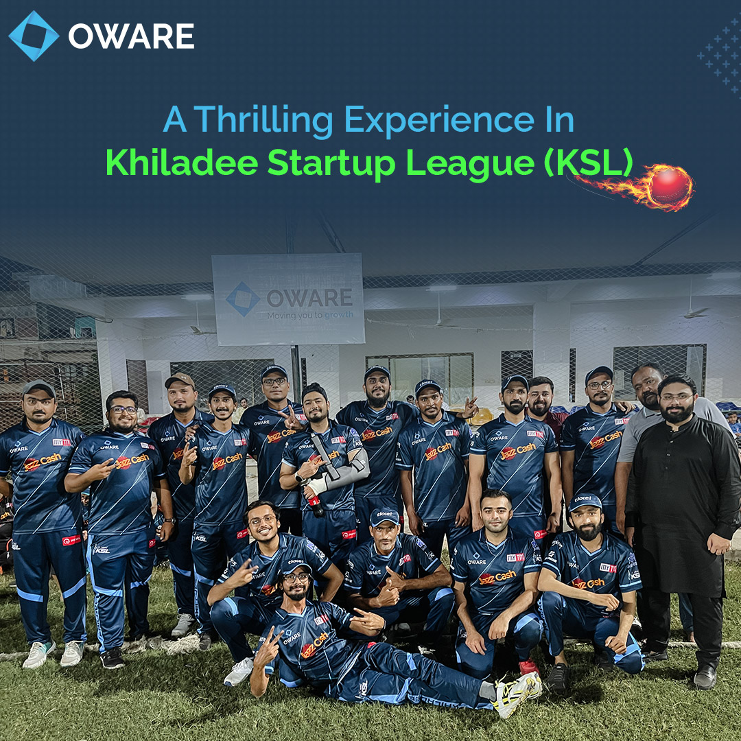 owaretech's tweet photo. All we need is teamwork and good sportsmanship!
#OwareSquad is all up for supporting and empowering the startup community by being a part of the Khiladee Startup League.

#WeAreOware #Supplychain #Warehousing #Logistics #KhiladeeStartupLeague #cricket #sports https://t.co/jcOmSLnsFh