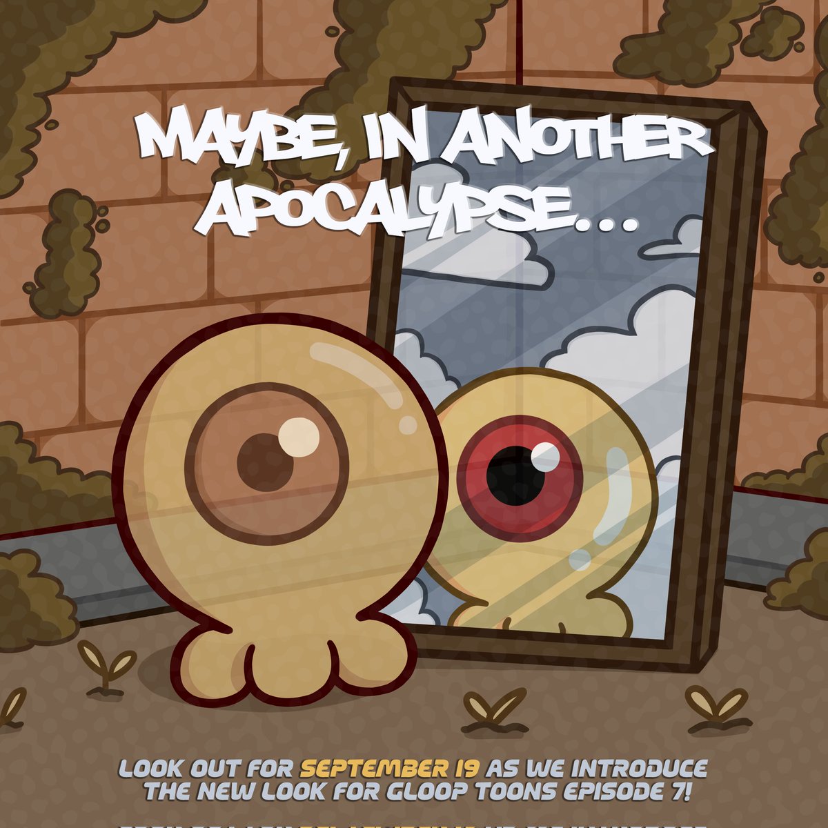 dysglopia's tweet photo. GLOOPTOONS TAKES A NEW SHIFT 🎨✨

Look out for the new art style of the Glooptoons coming out officially with episode 7 this September 9! With this shift, Glooptoons will definitely be better than ever. Continue to follow on the story of the Gloops through the series! https://t.co/0MVfaNikVO