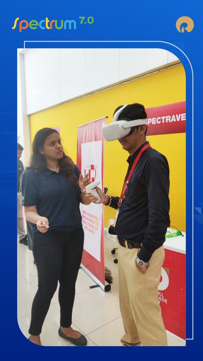 RILCampus's tweet photo. (2/3)
Some more snaps from the action at Spectrum 7.0 activities on Day 1!

#Spectrum2022 #Upskill #Upgrade #Uplift #RILwayoflife #learningatRIL #futurism #learningandgrowing https://t.co/BgIH1wbLeP
