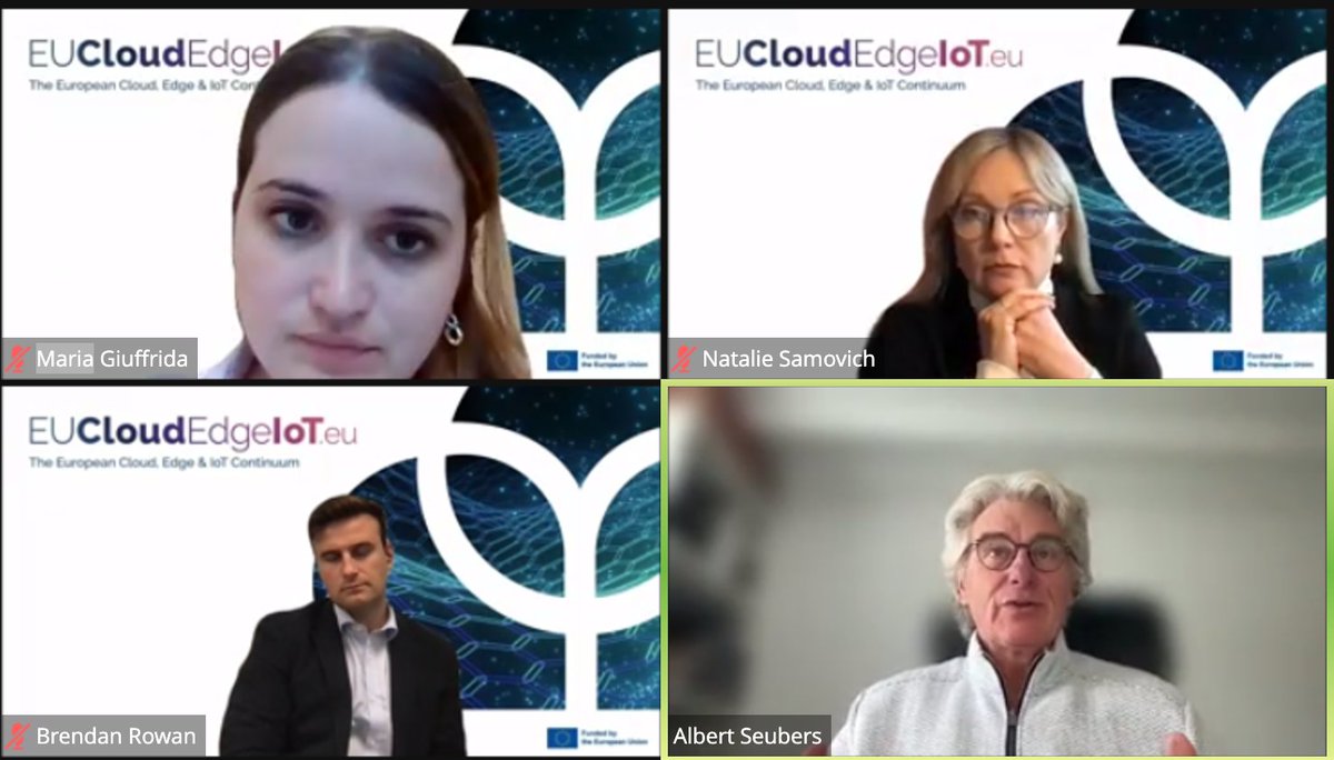 EU_CloudEdgeIoT's tweet photo. Director of @Martel_Innovate - @albert_seubers, mentions, "More than latency & comms aspects of #Cloud #Edge & #IoT, we need joint forces to define & design #opensource & #openstandard software, and we need to look at legal aspects to build on #trust."
https://t.co/x0cvPLwyi7 https://t.co/oUGkuZSVdl