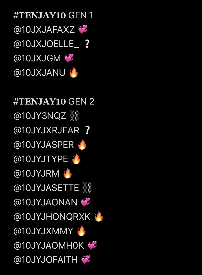 TENJAY10 tweet media