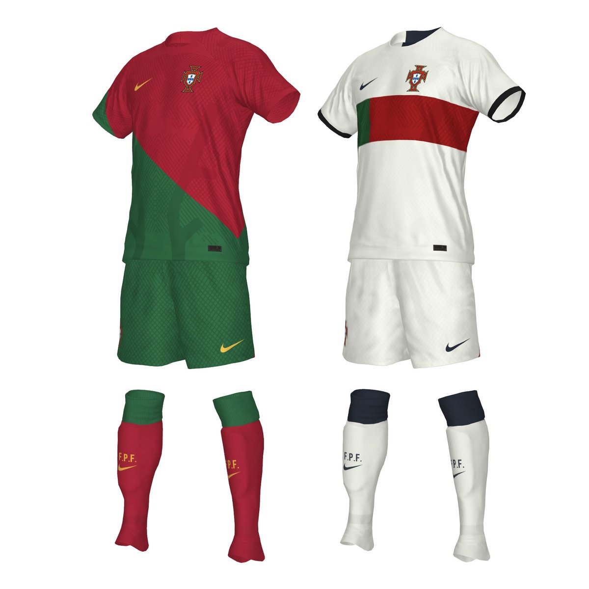 jp_kits's tweet photo. Update: Portugal Home & Away WC Kit 2022
Drive: https://t.co/x1E0YNBL3U
#pes2021 #pes21 #peskit #kitmaker #eFootball2022 #PortugalKit #Qatar2022
@BestPESKits @PesUniverse @EditemosPES @PESMasterSite https://t.co/r6EWlV4CYY