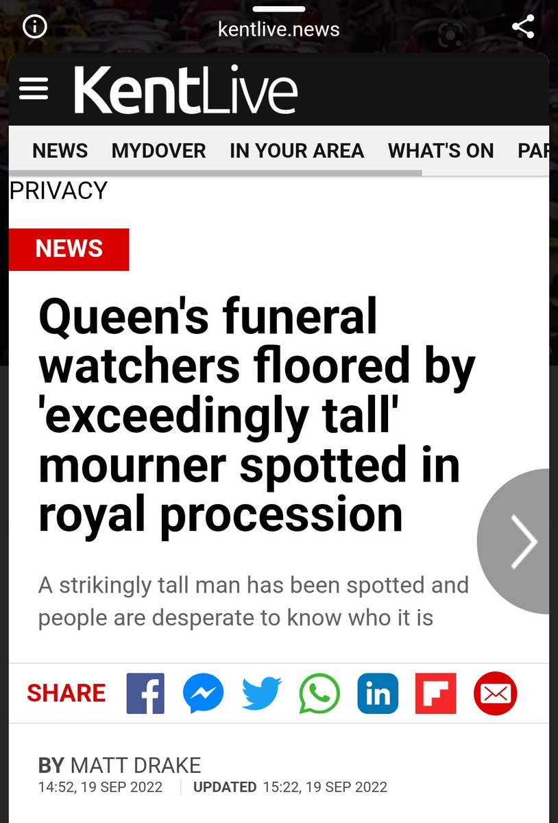Kent Live delivering the headline of the day