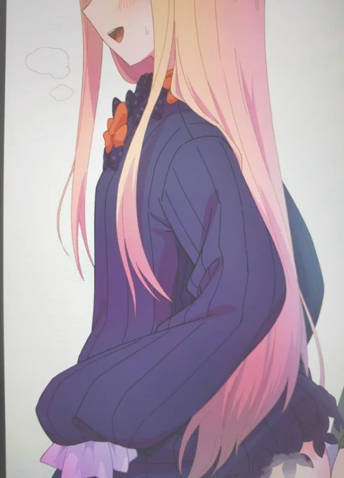 思いつきで描き始めたネタ絵にあれこれ描き足していったら時間かかりすぎてネタの鮮度が落ち始めている …ので多分明日の私が完成させれくれるはず 