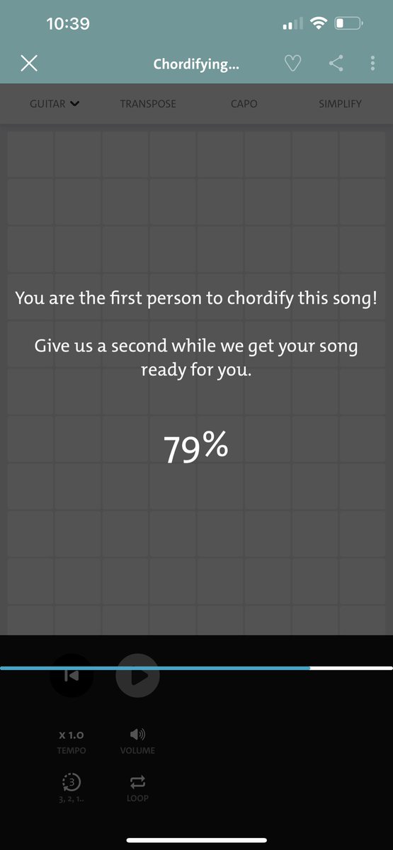 ericlavelle_'s tweet photo. I love when I’m the first person to #chordify a song https://t.co/sjSQcLPQdW