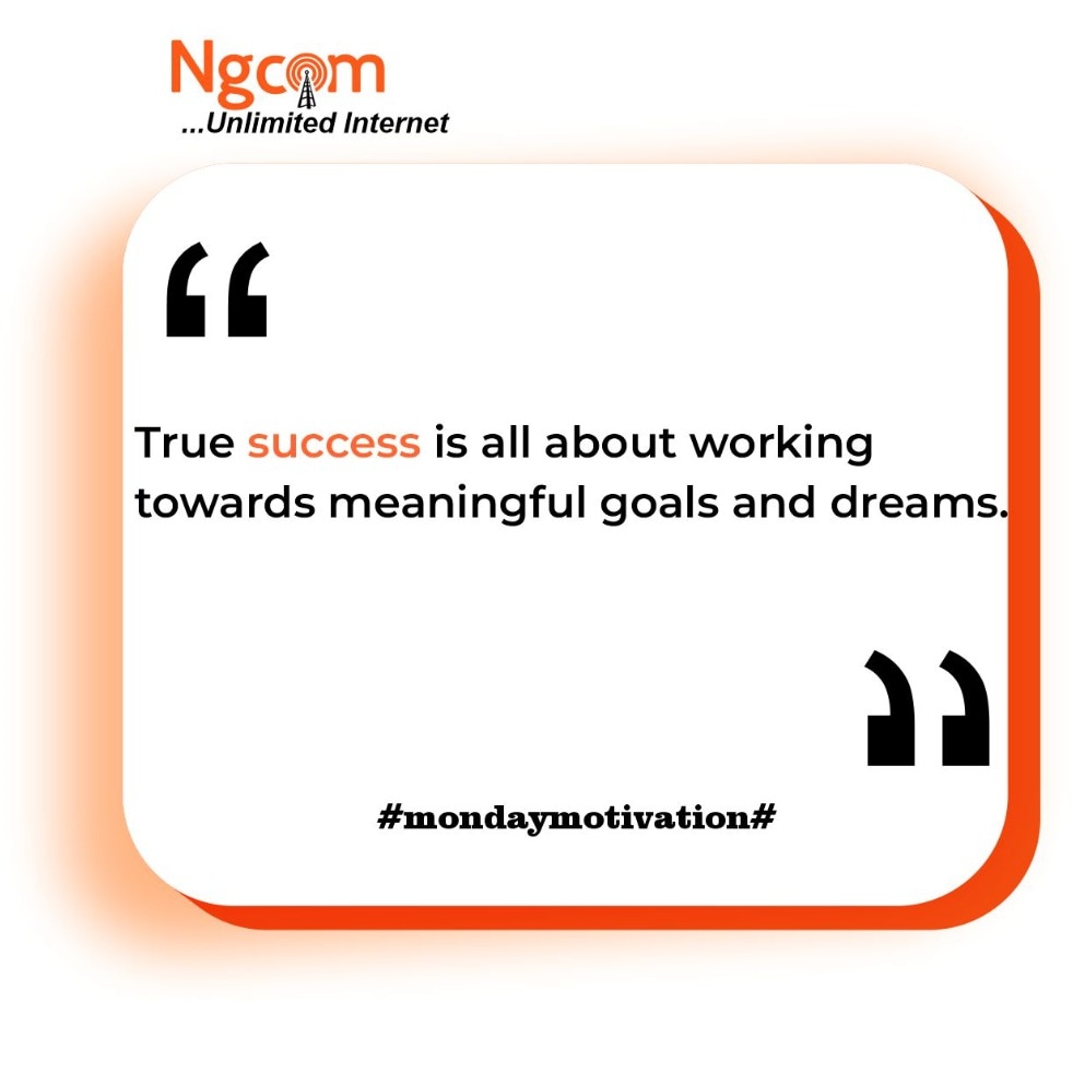 ngcom_net's tweet photo. Keep working, keep winning and succeeding βΊ
#ngcom #NGCOMNetworks #newweek #mondaymotivation #mondaymood #motivation #newgoals #goodmorning #happymonday #opportunity #newweeknewgoals #newweeknewstart #positivity #success #work #win #QueenElizabeth #asuu #asake #carter https://t.co/MlGH17cXH2